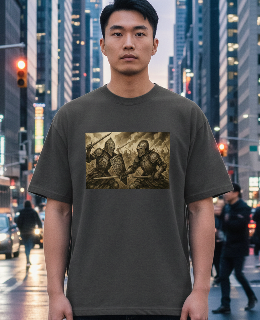 Oversized Comfy Battle Ready t-shirt